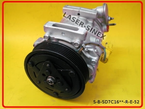 Kompresor klimatyzacji SD7C16 do PEUGEOT oraz CITROEN, regenerowana sprężarka klimatyzacji, części zamienne klimatyzacji, klimatyzacja samochodowa Peugeot, Citroen ( 68627 )