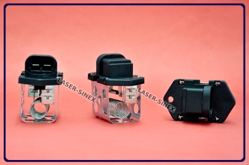 rezystor dmuchawy RENAULT Clio II, Clio III, Kangoo Megane I, Scenic I, Thalia I, DACIA Duster, Logan, Sandero, opornik wentylatora, części układu chłodzenia