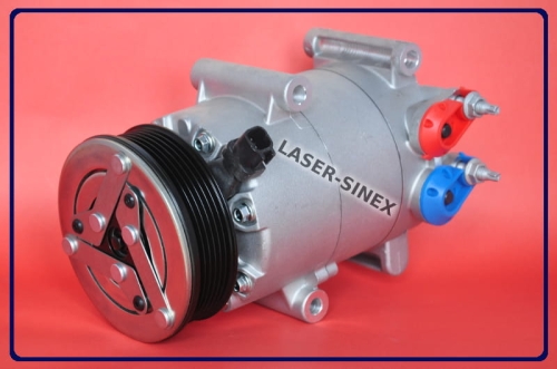 sprężarka do klimatyzacji FORD Galaxy II, Mondeo IV, C-Max II, Focus III, Grand C-Max oraz VOLVO S60 II, V60, nowy kompresor klimatyzacji samochodowej typu VISTEON VS16 AV61-19D629-CA, AV61-19D629-CB, części zamienne klimatyzacji samochodowe