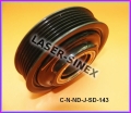 KOMPLETNE SPRZĘGŁO AUTOKLIMY KOMPRESORA DENSO 6SES14C, 6SEU14C, 7SES17C 4G0260805B, 4G0260805D