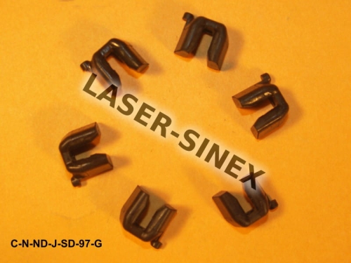 amortyzatory gumowe sprzęgła kompresora denso, gumki amortyzujące do tarcz sprzęgłowych, komplet sześciu gumek amortyzujących do sprężarki nippondenso