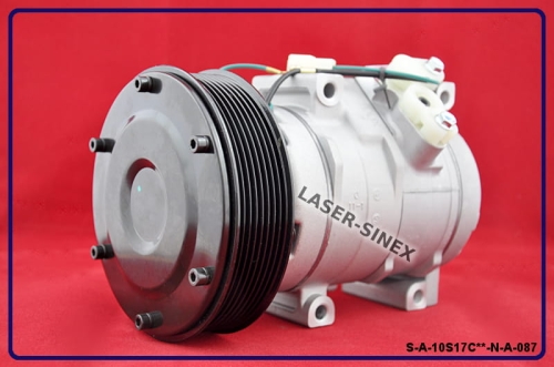 kompresor klimatyzacji Caterpillar serii 300CL, nowa sprężarka układu chłodzenia 10S17C OEM 245-7779, 305.0324, klimatyzacja w maszynach budowlanych