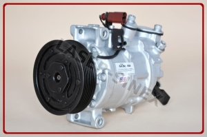 Kompresor klimatyzacji AUDI A4 (B8), A5 (B8), Q5 (8R), regenerowana sprężarka klimatyzacji DENSO 6SAS14C, autoklimatyzacja sklep Łódź (8T0260805F)