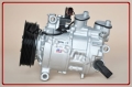 sprężarka klimatyzacji samochodowej AUDI A4, regenerowany kompresor układu klimatyzacji DENSO 6SAS14C OEM 4G0260805Q, 8T0260805F, części do klimatyzacji