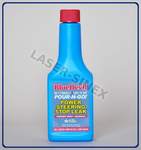 uszczelniacz wycieków BLUE DEVIL POWER STEERING STOP LEAK z układu wspomagania kierownicy, maglownic, dyferencjałów, skutecznie uszczelnia uciążliwe wycieki