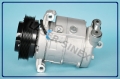 kompresor klimatyzacji OPEL Insignia 1.8 2008, CHEVROLET Cruze 1.6 2009, nowa sprężarka DELPHI / HARRISON CSP17 OEM: 06290114, 687997689, pompa klimatyzacji samochodowej