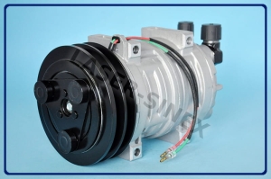 Sprężarka do klimatyzacji typu SELTEC / ZEXEL TM21 2A 24V, nowy kompresor klimatyzacji do autobusów, części do klimatyzacji w pojazdach budowlanych (58637)