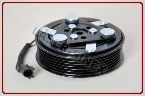 sprzęgło elektromagnetyczne kompresora do samochodów JAGURAR XJ/XF, LAND ROVER DISCOVERY, RANGE ROVER SPORT, nowe sprzęgło sprężarki klimatyzacji SANDEN PXC16, 1684906, 1684907, części do klimatyzacji samochodowej