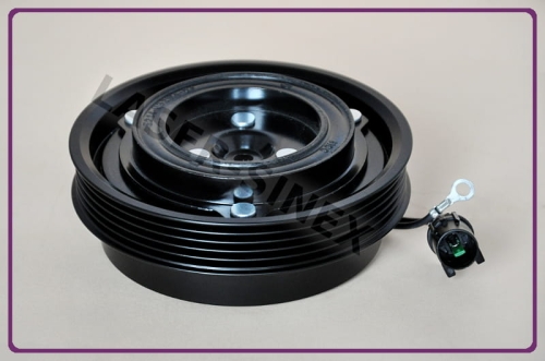 sprzęgło sprężarki klimatyzacji HALLA/HCC, nowe sprzęgło elektromagnetyczne kompresora do samochodów HYUNDAI, KIA, części do klimatyzacji samochodowej