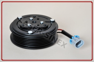 Sprzęgło sprężarki klimatyzacji do MITSUBISHI, nowe sprzęgło elektromagnetyczne kompresora do samochodów MITSUBISHI QS90, części do klimatyzacji samochodowej (ND-101)