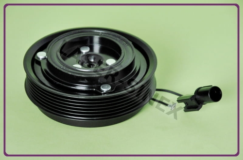 sprzęgło do sprężarki klimatyzacji HALLA / HCC HS18, 97701-2B100, 97701-2B101, nowe sprzęgło elektromagnetyczne kompresora do samochodów HYUNDAI, KIA, części do klimatyzacji samochodowej