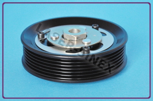 sprzęgło zrywalne kompresora klimatyzacji VOLKSWAGEN GOLF VII, sprzęgło sprężarki DENSO 6SES14C, 2H6820803, 5Q0816803, sprzęgła kompresorów klimatyzacji, części do kompresorów klimatyzacji