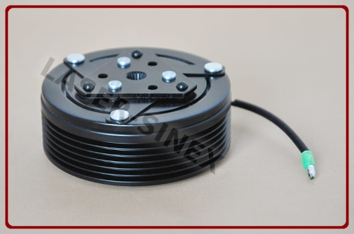 sprzęgło elektromagnetyczne pompy klimatyzacji MITSUBISHI QS90, nowe sprzęgło elektromagnetyczne sprężarki do samochodów MITSUBISHI LANCER, MITSUBISHI OUTLANDER, PEUGEOT, części do klimatyzacji samochodowej