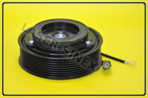 Sprzęgło do sprężarki klimatyzacji do maszyn rolniczych JOHN DEERE, nowy kompletny napęd do kompresora DENSO 10PA17C, części do klimatyzacji w maszynach budowlanych i rolniczych (ND-139)