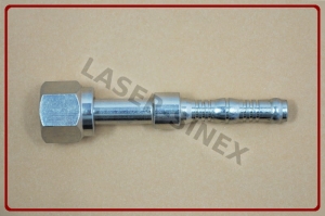 Złącze typu BURGACLIP na opaski zaciskowe, o-ring,  żeńskie gwint 5/8"-18, rurka 6-6, końcówka rurkowa z gwintem wewnętrznym, węże i końcówki do klimatyzacji (ZS-178)