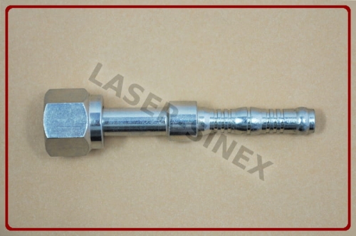 Złącze typu BURGACLIP na opaski zaciskowe, o-ring, żeńskie gwint 5/8"-18, rurka 6-6, końcówka rurkowa z gwintem wewnętrznym, węże i końcówki do klimatyzacji