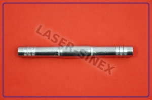 Złącze serwisowe przelotowe frezowane z aluminium, rurka 8-8, łącznik prosty do węży gumowych klimatyzacji, złącza serwisowe do klimatyzacji samochodowej (ZS-167)