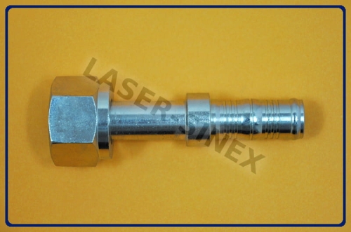 złącze proste typu BURGACLIP na opaski zaciskowe, o-ring, żeńskie gwint 1 1/16"-14, rurka 12-12, złącza serwisowe do węży, naprawa układu klimatyzacji części