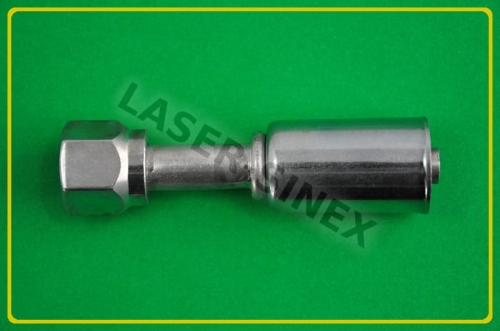 złącze serwisowe aluminiowe żeńskie proste, o-ring, gwint 5/8"-18, 6-6, złącze do przewodów gumowych, części i narzędzia do klimatyzacji.JPG