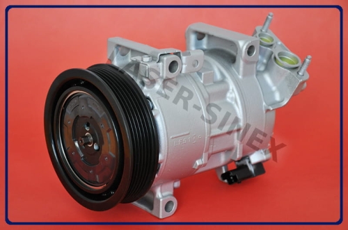 sprężarka klimatyzacji CITROEN Berlingo, C3, C4, DS4, DS5, DS DS4, PEUGEOT 308 I CC, 308 I, Partner II, RCZ, regenerowany kompresor klimatyzacji DENSO 5SEL12C OEM 447190-8112, 447150-1731, klimatyzacja samochodowa sklep