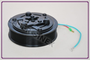 Elektromagnetyczne sprzęgło kompresora klimatyzacji KEIHIN HS110R, nowe sprzęgło elektromagnetyczne pompy klimatyzacji do samochodu HONDA ACCORD VII, części do klimatyzacji samochodowej (ND-158)