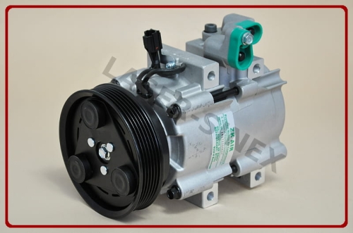 sprężarka klimatyzacji do KIA Magentis GD 2.0, 2.5 V6 (05.2001 - ), nowy kompresor układu chłodzenia typu HALLA HS18, nowe i regenerowane sprężarki klimatyzacji