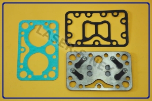 Płyta zaworowa do kompresora BOCK FK 10, FK 20, FK(X) 40, płyty zaworowe do sprężarek BOCK z uszczelkami, części do naprawy kompresorów BOCK, klimatyzacja autobusowa sklep (A-GZ-003)