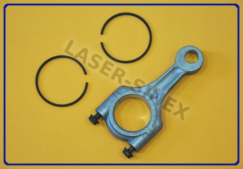 oryginalny korbowód z pierścieniami tłoka do kompresora MD-40 oraz BOCK FK 4 (FK4-466), korbowód do kompresorów typu BOCK, części do kompresorów autobusowych