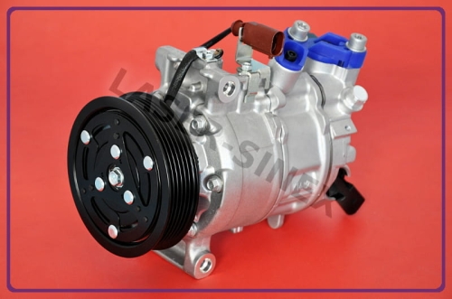 kompresor klimatyzacji AUDI A4 (B8), A5 (B8), Q5 (8R), nowa sprężarka klimatyzacji DENSO 6SAS14C 4G0260805Q, 8T0260805F, autoklimatyzacja sklep Łódź