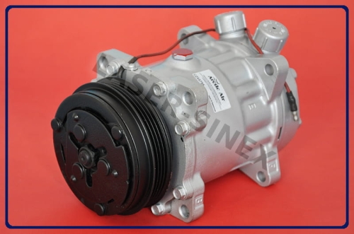 kompresor do klimatyzacji RENAULT 21, 25, Espace II, regenerowana sprężarka klimatyzacji SANDEN SD709 7700863108, 4.008.005, części do klimatyzacji samochodowej