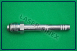 Złącze serwisowe aluminiowe męskie proste, frezowane bez skuwki, o-ring, gwint 3/4"-18, rurka 8-8, złącza do węży, złączki serwisowe do przewodów klimatyzacji (ZS-157)