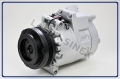 kompresor auto-klimatyzacji samochodowej BMW X5, regenerowana sprężarka CALSONIC CSV717 64526918000, 64526915388, części i narzędzia do klimatyzacji