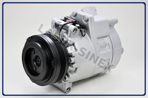 kompresor auto-klimatyzacji samochodowej BMW X5, regenerowana sprężarka CALSONIC CSV717 64526918000, 64526915388, części i narzędzia do klimatyzacji