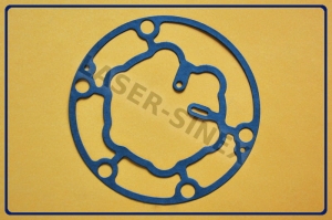 Uszczelka fibrowa pokrywy tylnej do sprężarki CALSONIC CWV615, CWV617, CWV618, uszczelka preszpanowa do kompresorów CALSONIC, części do sprężarek klimatyzacji (UF-091)