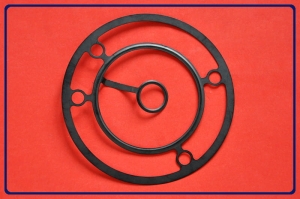 Uszczelka metalowo-teflonowa pokrywy przedniej GM / HARRISON DA6, HR6, HR6HE, uszczelki metalowo-teflonowe do sprężarek GM/HARRISON, części do sprężarek klimatyzacji (MG-068)