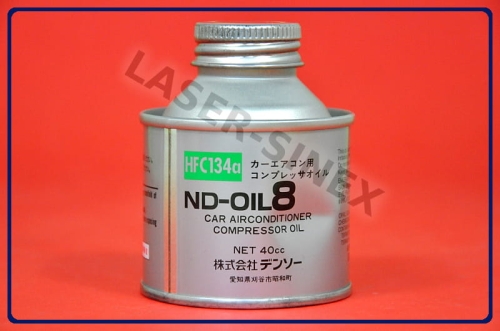 oryginalny olej DENSO ND-8 40 ml do klimatyzacji samochodowej, olej do sprężarek klimatyzacji HFC-134A, olej do sprężarek auto-klimatyzacji