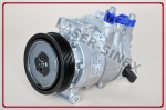 Sprężarka do klimatyzacji SEAT Cordoba II, Ibiza III, Ibiza IV, SKODA Fabia I, Fabia II, Roomster, VOLKSWAGEN Fox, Polo IV, Polo V, nowy kompresor DENSO 6SEU14C do SEAT, VOLKSWAGEN, SKODA, auto-klimatyzacja sklep Łódź ( 1737P ) 5K0820803C