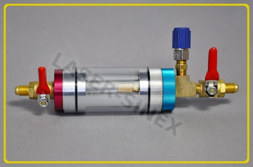 cylinder obserwacyjny czynnika, urządzenie do sprawdzania kondycji układu chłodzenia, tester oleju w układzie klimatyzacji samochodowej, części i narzędzia do klimatyzacji