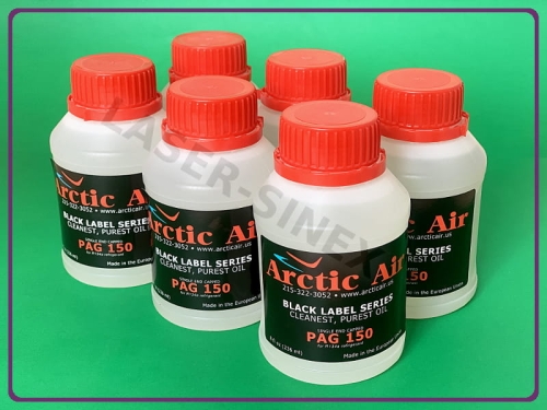 Olej Arctic Air PAG150 - (6x236 ML) do klimatyzacji samochodowej, olej do sprężarek klimatyzacji