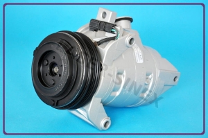 Sprężarka klimatyzacji samochodowej FORD F-150, MUSTANG GT, Shelby, TRANSIT-150 Base, XL, XLT, TRANSIT -250 Base, PTV, TRANSIT-350 Base, regenerowany kompresor układu klimatyzacji ZEXEL DKS20DT, części do klimatyzacji (167662)