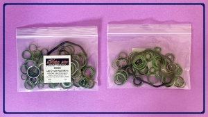 Zestaw uszczelniający do samochodów z grupy CHRYSLER (LATE), zestaw oringów do klimatyzacji samochodowej, komplet uszczelek klimatyzacji w samochodzie, uszczelnianie klimatyzacji, części serwisowe auto-klimatyzacji (ZU-141)