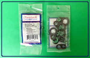 Zestaw o-ringów i podkładek metalowo-teflonowych CHRYSLER, DODGE, podkładki metalowo-teflonowe do układów klimatyzacji, zestaw uszczelek do klimatyzacji w samochodach amerykańskich ( ZU-072 )