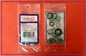 Zestaw oringów i podładek metalowo-gumowych do CHEVROLET, GMC, komplet uszczelnień do klimatyzacji samochodowej, zestaw uszczelek klimatyzacji ( ZU-087 )