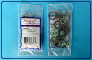 Zestaw oringów, sprężyn i podkładek metalowo-teflonowych do klimatyzacji JEEP, zestaw uszczelniający do układu klimatyzacji, zestaw uszczelnień w samochodach JEEP, części i narzędzia do klimatyzacji ( ZU-103 )