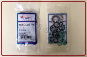 Zestaw uszczelniający do klimatyzacji ISUZU, oringi i podkładki metalowo-gumowe, zestawy o-ringów do klimatyzacji samochodowej (ZU-115)