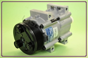 AC Compressor Ford E-350 Super Duty, Econoline Club Wagon, E-450  Econoline Super Duty, V8 7.3L Diesel Nowy kompresor klimatyzacji (58159)