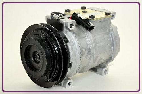 sprężarka klimatyzacji CHRYSLER Voyager, Grand Voyager, DODGE Caravan, Grand Caravan, PLYMOUTH Voyager, nowy kompresor zamiennik DENSO 10PA17C, 4677143AB, 4677143AC, auto-klimatyzacja części Łódź