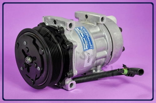 sprężarka klimatyzacji JEEP Cherokee, Wrangler, nowy kompresor zamiennik SANDEN SD709, 19193001, 4762972, części do klimatyzacji w samochodach