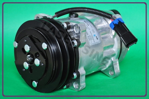 AC Compressor FREIGHTLINER FS65, FL50, FC70, nowy kompresor klimatyzacji SANDEN SD7H15, ABPN83304133, ABPN83304803, części do klimatyzacji