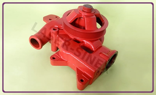 mechaniczna pompa wody do FORD 7740, 7840, 8240, 8340, 8340 Turbo, NEW HOLLAND TS100, TS110, TS115, OEM F0NN8501CC, 81869616, 87800712, 87801112, silniki PowerStar (450T/PD, 450T/PF, 7.5, 5.0T, 6.6, 7.5, 7.5T)